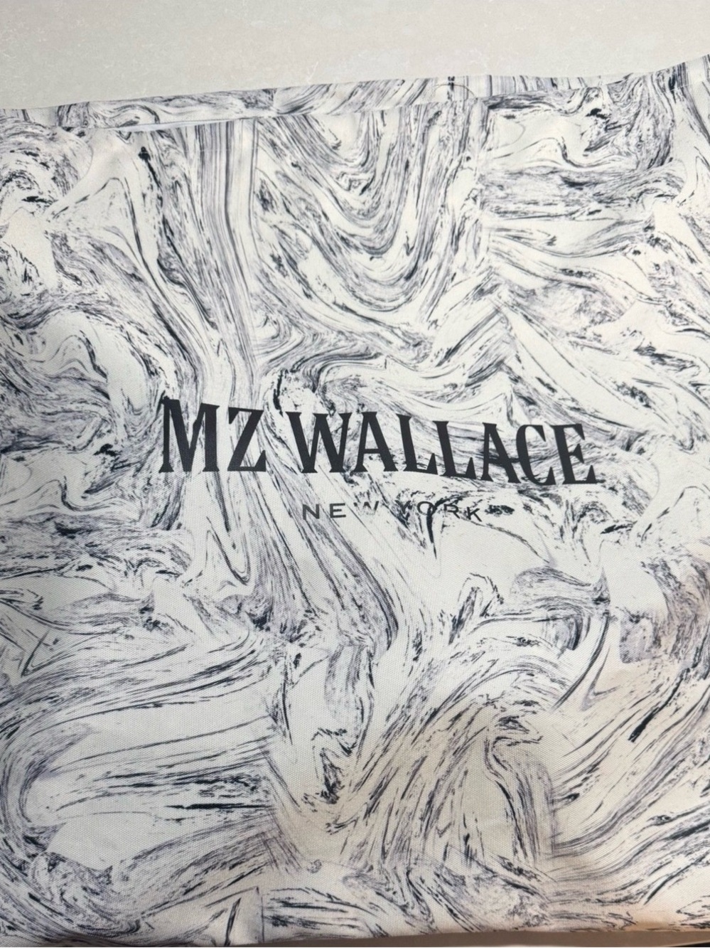 MZ Wallace Quilted Metallic Crossbody - Gunmetal used less than 5 times. - Picture 5 of 5